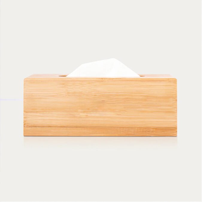 Bamboo Tissue Box| Sustainable Tissue Box| Ideal for office